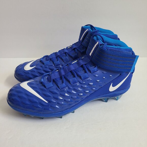 Nike Force Savage Pro 2 Football Cleats AH4000-400 Size 14 Blue main image 8